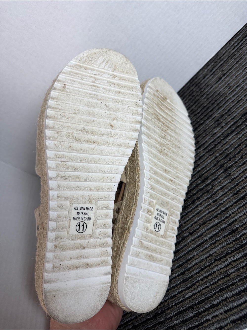 Cheetah Espadrille Platform Sandals - Picture 6 of 7